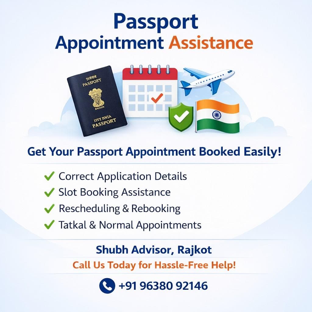 Passport Appointment Support