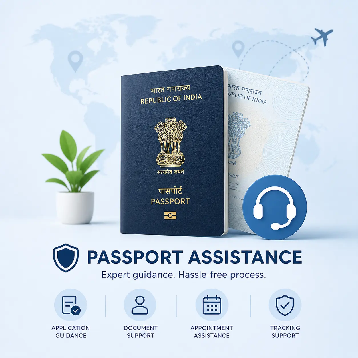 Passport assistance in Rajkot